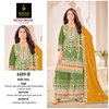 Khas 4489 A To C Chinon Silk Readymade Pakistani Plazzo Suits Wholesale Online